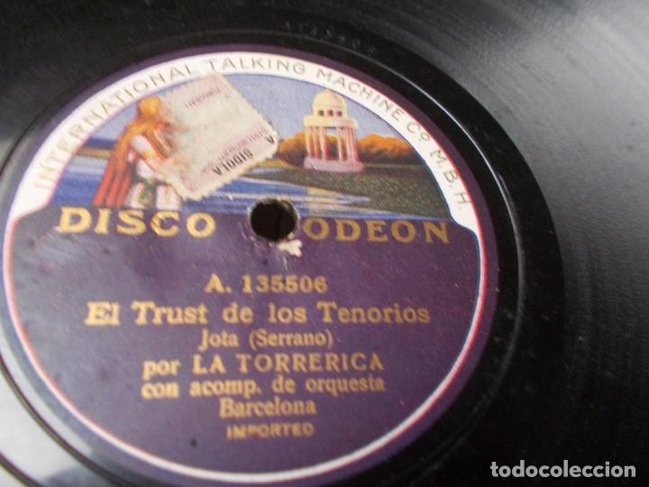 Discos de pizarra: LA TORRERICA La rapacina / El trust de los tenorios - Foto 4