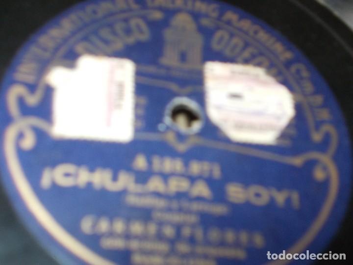 Discos de pizarra: CARMEN FLORES La casta&ntilde;era / &iexcl;Chulapa soy! - Foto 2