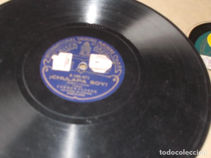Discos de pizarra: CARMEN FLORES La casta&ntilde;era / &iexcl;Chulapa soy! - Foto 3