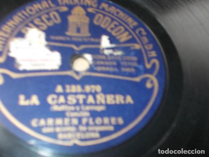 Discos de pizarra: CARMEN FLORES La casta&ntilde;era / &iexcl;Chulapa soy! - Foto 4