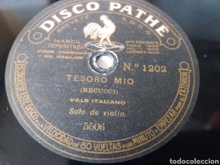 Discos de pizarra: PEQUE&Ntilde;A FLOR/TESORO M&Iacute;O. VALS. - Foto 2