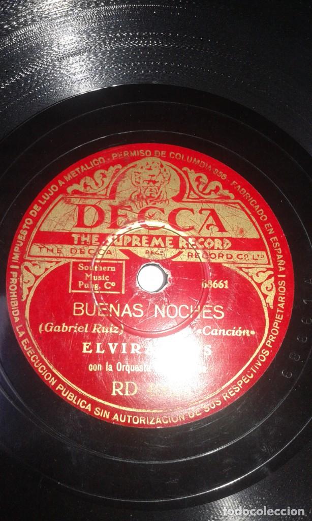 Discos de pizarra: ANTIGUO DISCO DE PIZARRA - DECCA - Foto 1
