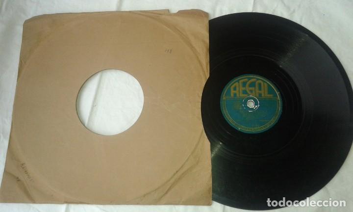Discos de pizarra: ANTIGUO DISCO DE PIZARRA - REGAL - Foto 2