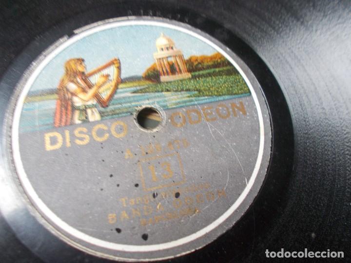 Discos de pizarra: BANDA ODE&Oacute;N Mi pimer amor / Tango Argentino - Foto 2