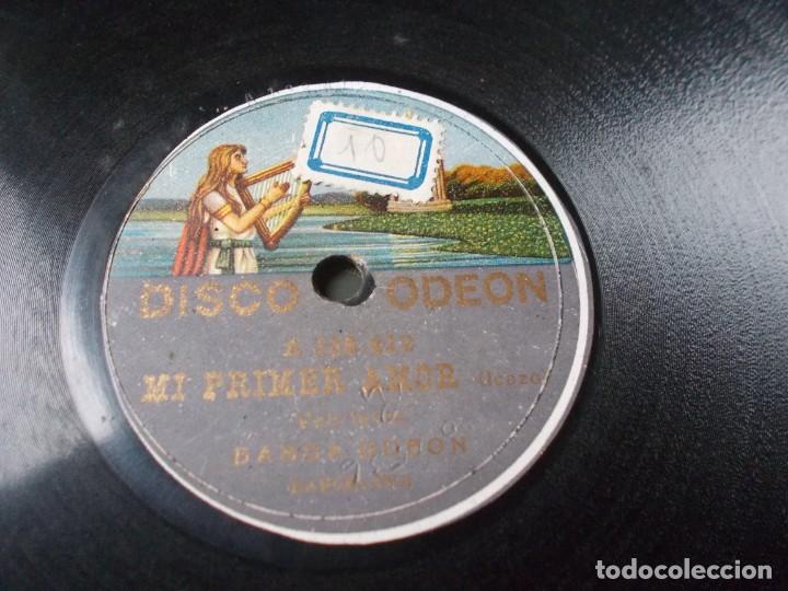 Discos de pizarra: BANDA ODE&Oacute;N Mi pimer amor / Tango Argentino - Foto 4