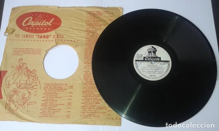 Discos de pizarra: ANTIGUO DISCO PIZARRA - ODEON - Foto 3