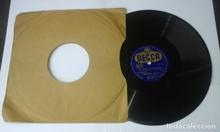 Discos de pizarra: ANTIGUO DISCO DE PIZARRA - DECCA - Foto 2