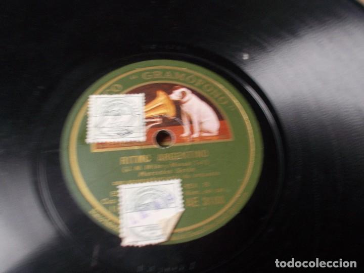Discos de pizarra: MERCEDES SER&Oacute;S Ritmo Argentino / Saber querer - Foto 4