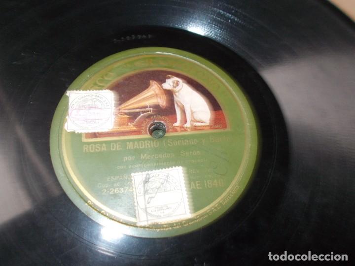 Discos de pizarra: MERCEDES SER&Oacute;S Rosa de Madrid / Solera y Sol - Foto 4
