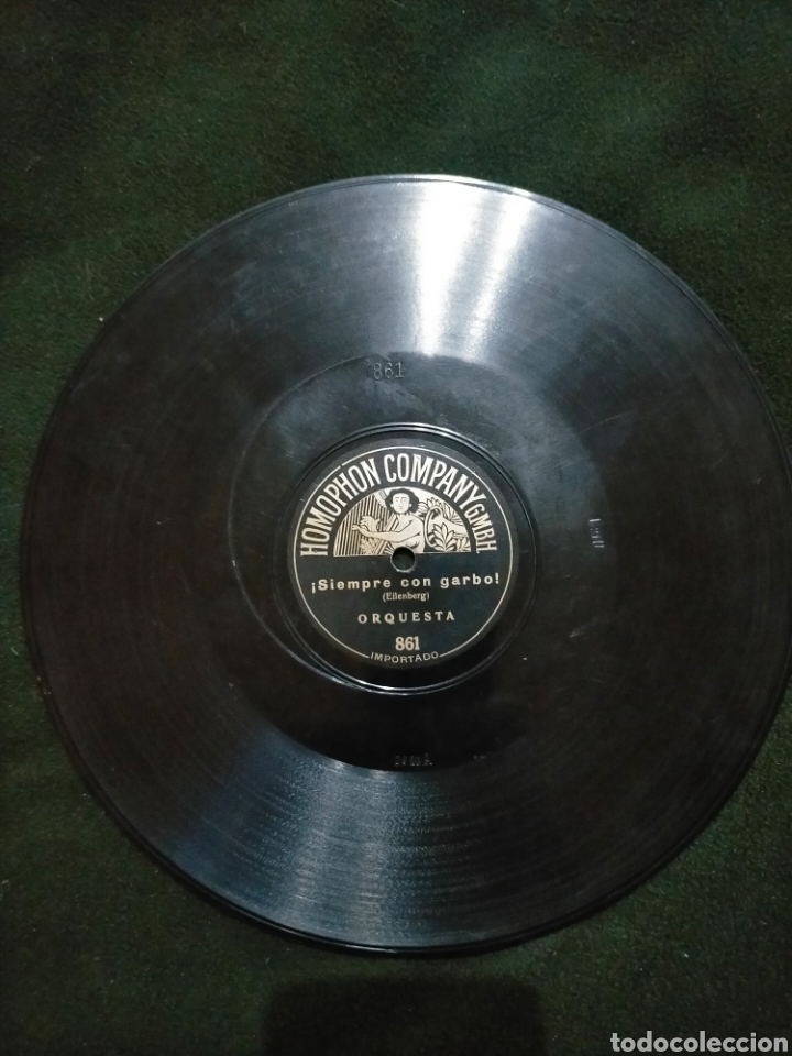 Discos de pizarra: Disco pizarra homokord gramola - Foto 3