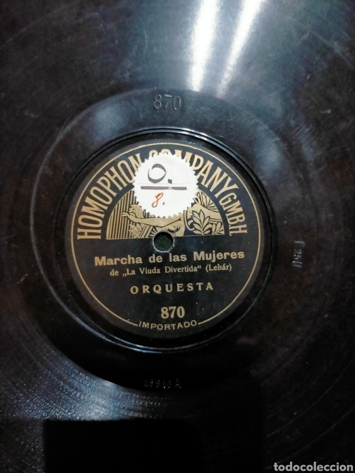 Discos de pizarra: Disco pizarra homokord gramola - Foto 2