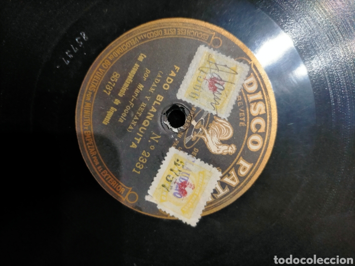 Discos de pizarra: DISCO PIZARRA GRAM&Oacute;FONO - Foto 2