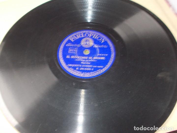 Discos de pizarra: ORQUESTA DOBBRI El secretario de Madame / Las alegres chicas de Viena - Foto 5