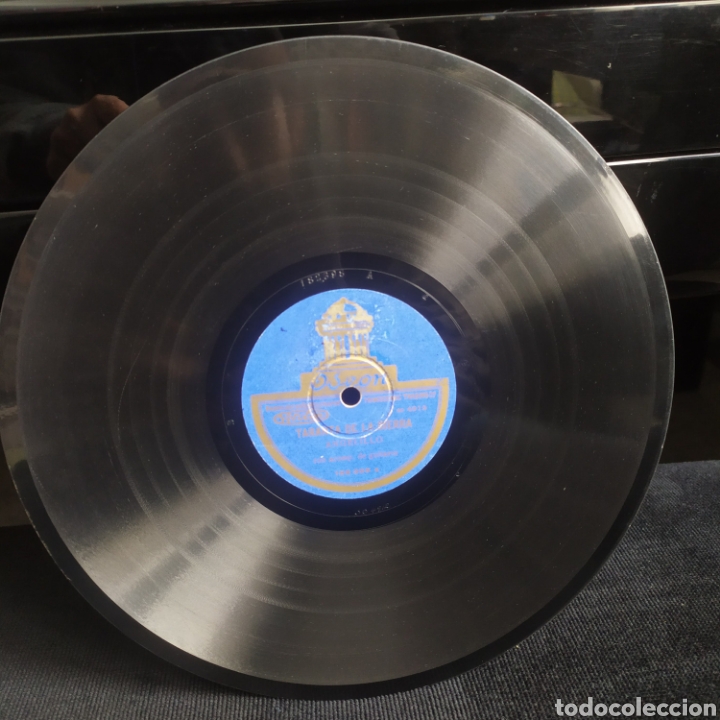 Discos de pizarra: Angelillo &lrm;&ndash; Taranta De La Sierra / El Pajarillo - Foto 3