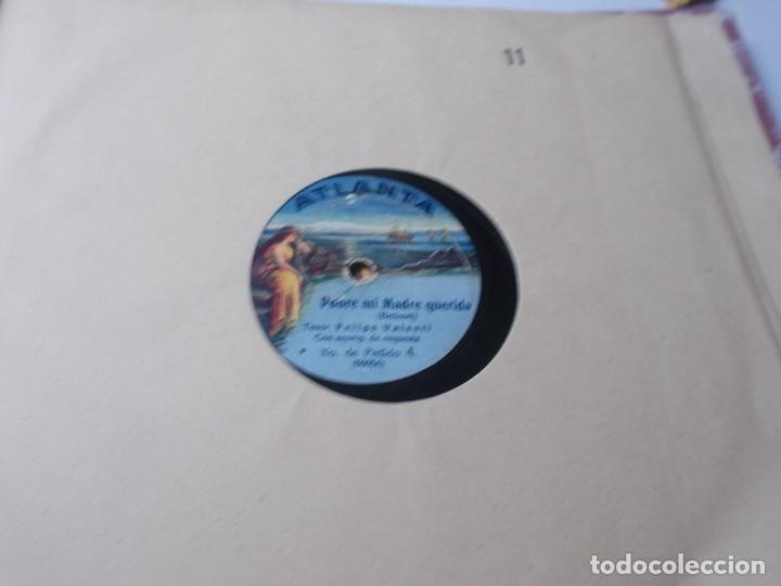 Discos de pizarra: FELIPE VALENT&Iacute; Pobre mi madre querida / Alla en el rancho - Foto 1