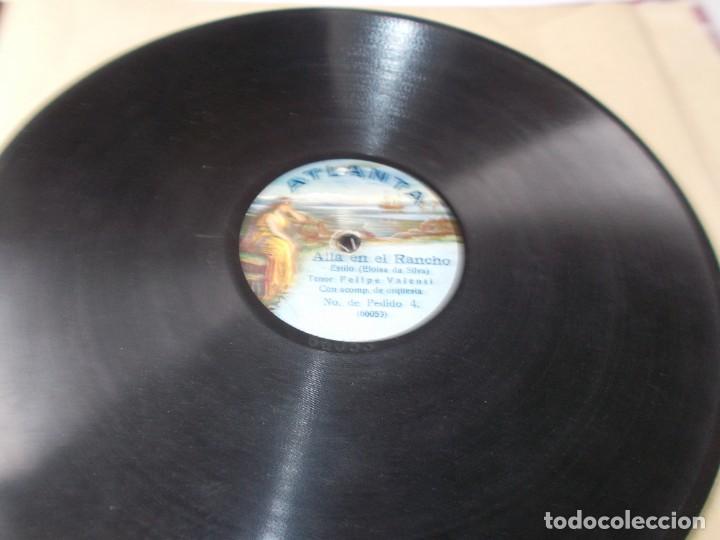 Discos de pizarra: FELIPE VALENT&Iacute; Pobre mi madre querida / Alla en el rancho - Foto 5