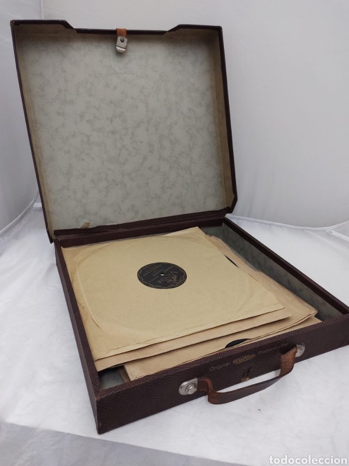 Discos de pizarra: Gran lote de discos de pizarra. Imperio Argentina - Foto 3