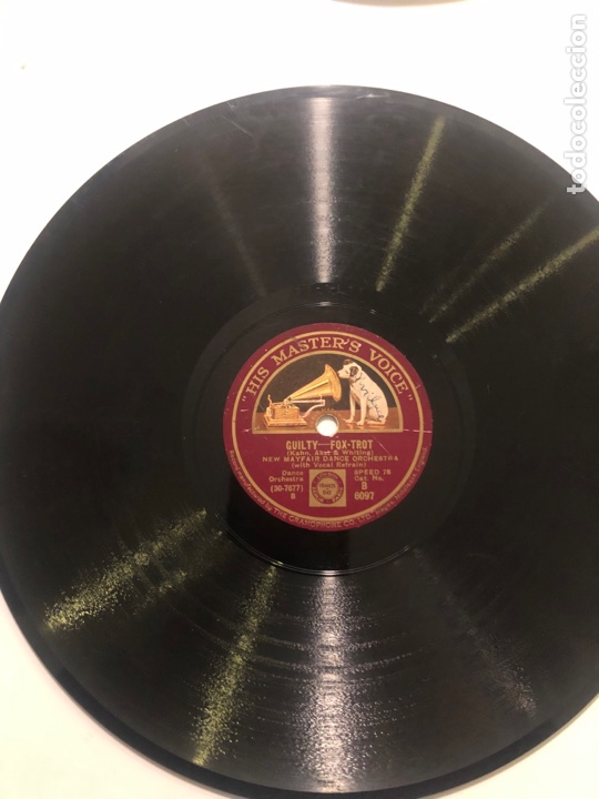 Discos de pizarra: Disco pizarra new mayfair dance orchestra guilty - Foto 4