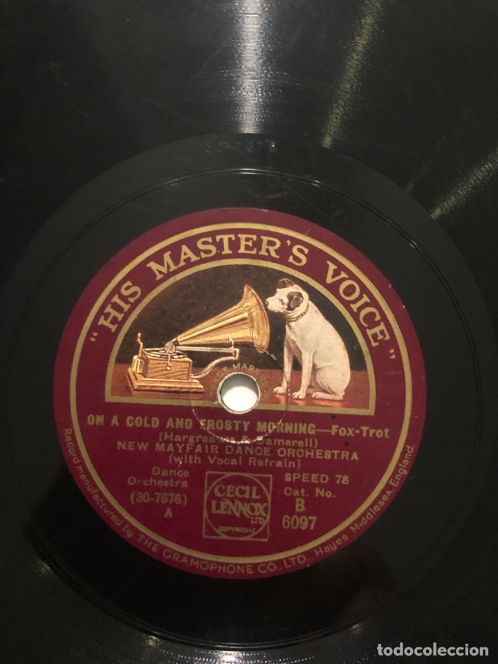 Discos de pizarra: Disco pizarra new mayfair dance orchestra guilty - Foto 1