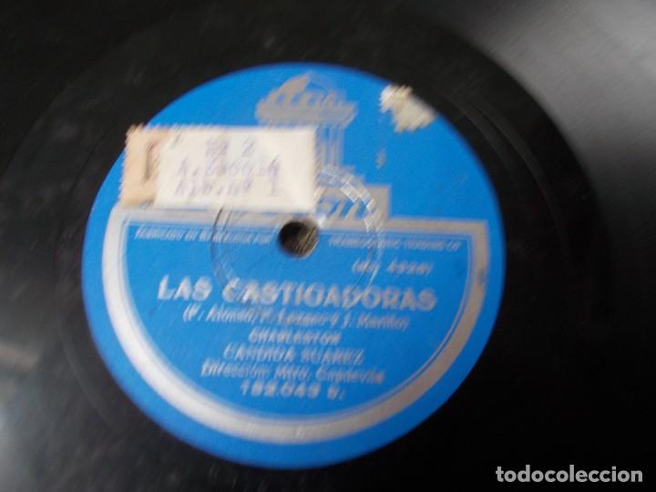 Discos de pizarra: CANDIDA SUAREZ Las castigadoras / las Castigadoras - Foto 3