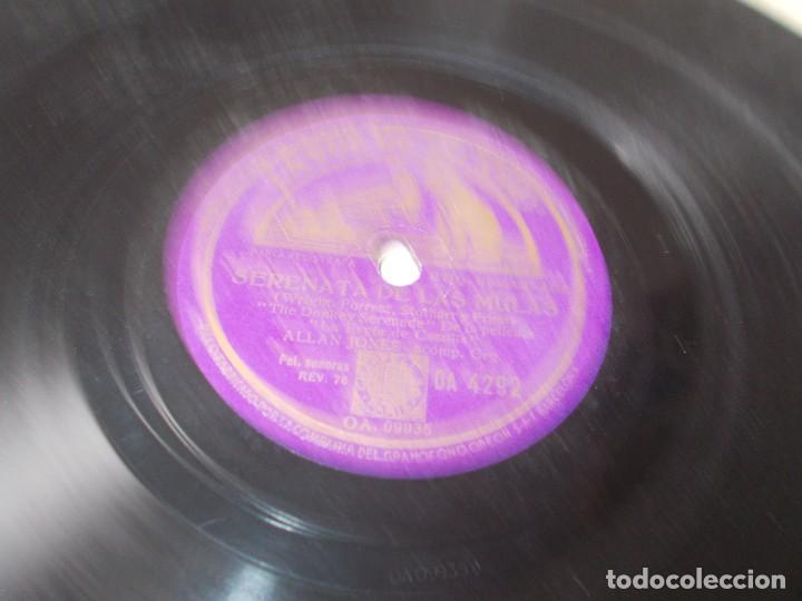 Discos de pizarra: ALLAN JONES Serenata de la mulas / Giannina Mia - Foto 3