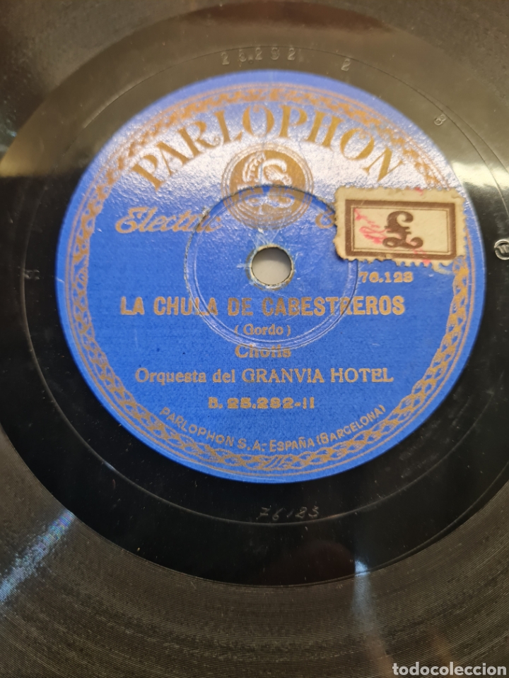 Discos de pizarra: Disco antiguo - Foto 2