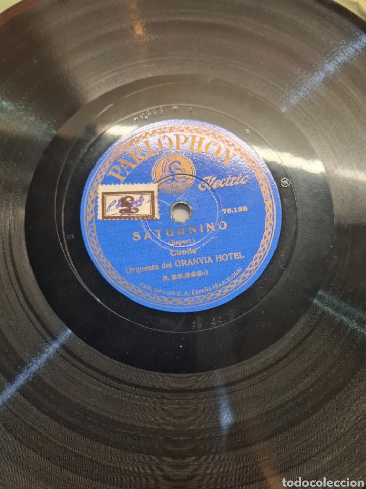 Discos de pizarra: Disco antiguo - Foto 3
