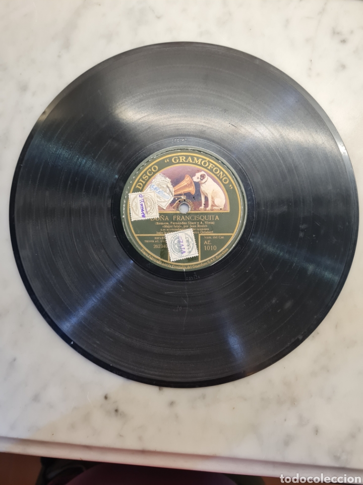 Discos de pizarra: Disco antiguo - Foto 3