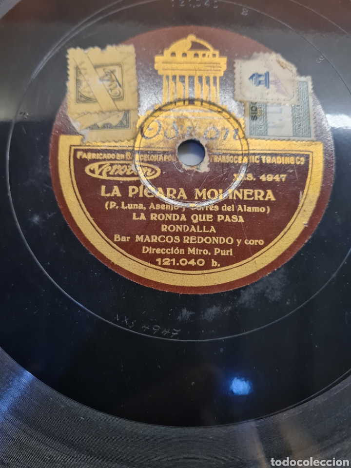Discos de pizarra: Disco antiguo - Foto 2