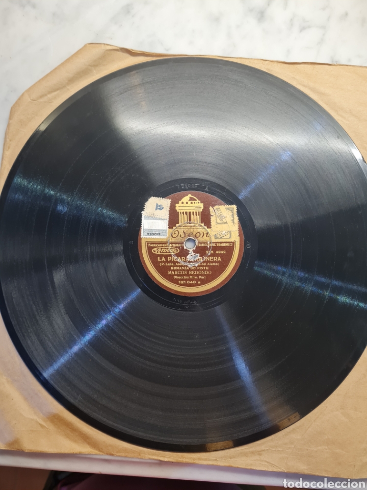 Discos de pizarra: Disco antiguo - Foto 3