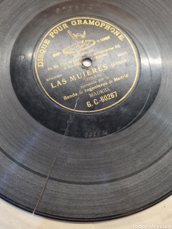 Discos de pizarra: Disco antiguo - Foto 2