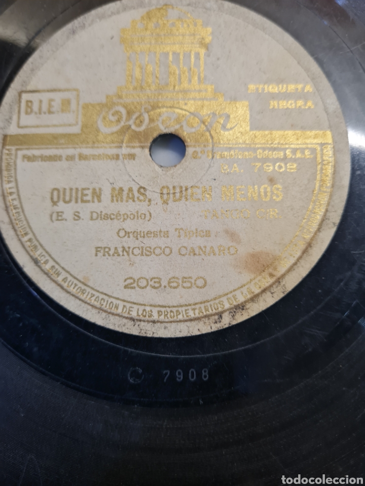 Discos de pizarra: Disco antiguo - Foto 5