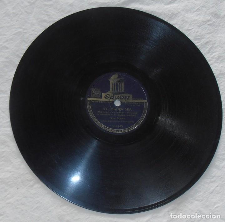 Discos de pizarra: DISCO DE PIZARRA ODEON, PEPE BLANCO - Foto 3