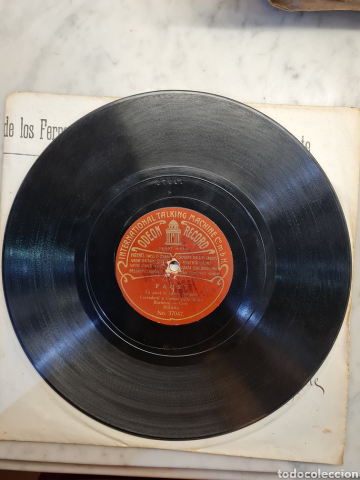 Discos de pizarra: FAUST disco de piedra antiguo - Foto 2