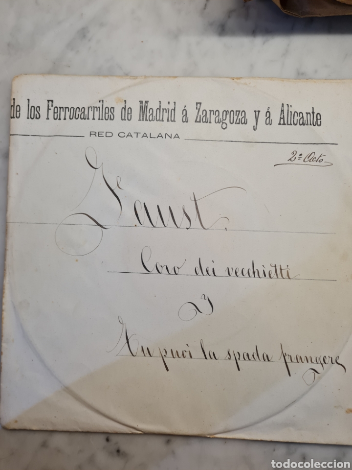 Discos de pizarra: FAUST disco de piedra antiguo - Foto 4