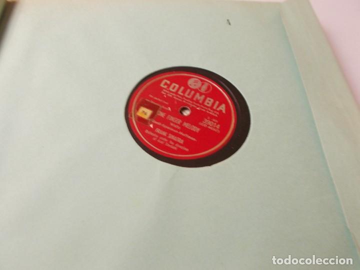 Discos de pizarra: FRANK SINATRA One Finger Melody / Accidents will-happen - Foto 1
