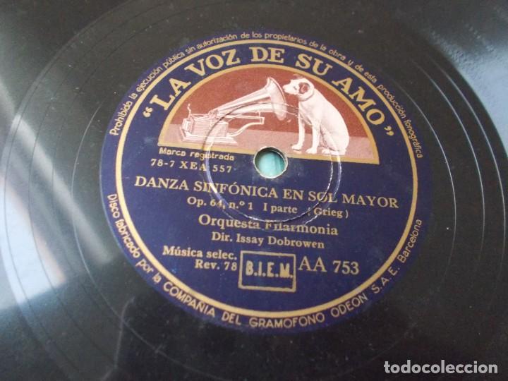 Discos de pizarra: GRIEG Danza sinf&oacute;nica en Sol Mayor 1&ordf; Parte / Conclusi&oacute;n - Foto 3