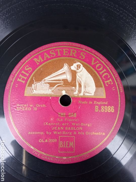 Discos de pizarra: DISCOS DE PIZARRA ANTIGUOS - Foto 2
