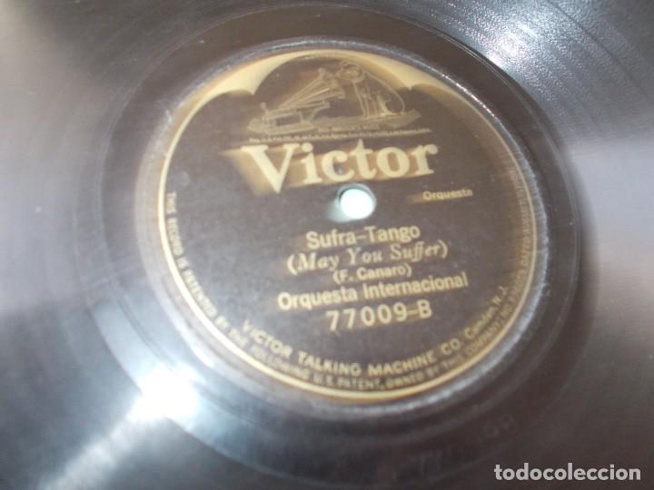 Discos de pizarra: ORQUESTA INTERNACIONAL Loca / Sufra - Foto 2
