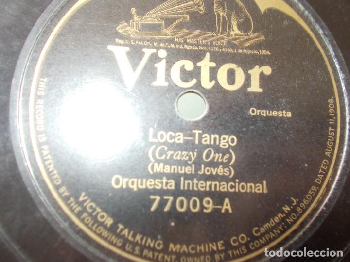 Discos de pizarra: ORQUESTA INTERNACIONAL Loca / Sufra - Foto 3