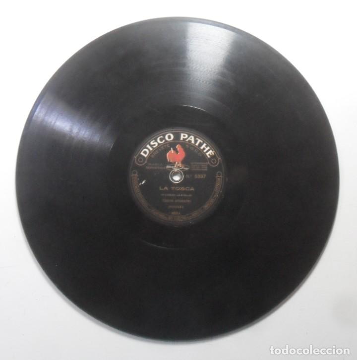 Discos de pizarra: LA TOSCA (PUCCINI) - TENOR GEORGINI - DISCO PATH&Eacute; - Foto 1