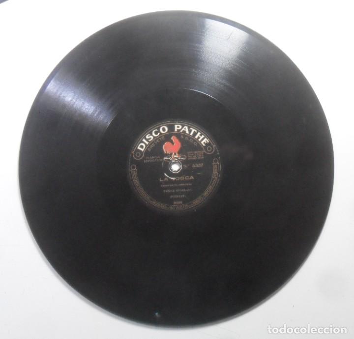 Discos de pizarra: LA TOSCA (PUCCINI) - TENOR GEORGINI - DISCO PATH&Eacute; - Foto 3