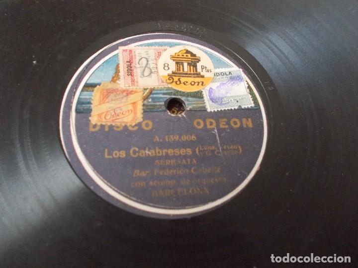 Discos de pizarra: FEDERICO CABALL&Eacute; los calabreses - Foto 2