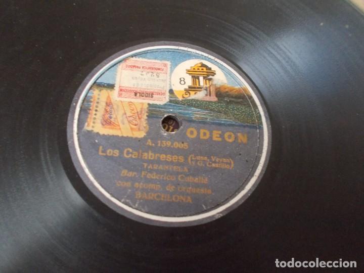 Discos de pizarra: FEDERICO CABALL&Eacute; los calabreses - Foto 3