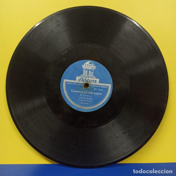 Discos de pizarra: DISCO DE PIZARRA - SUN Y SUN Y SUN - CANCION DE LOS COJOS - CANCION DE RISA - ODEON - Foto 1