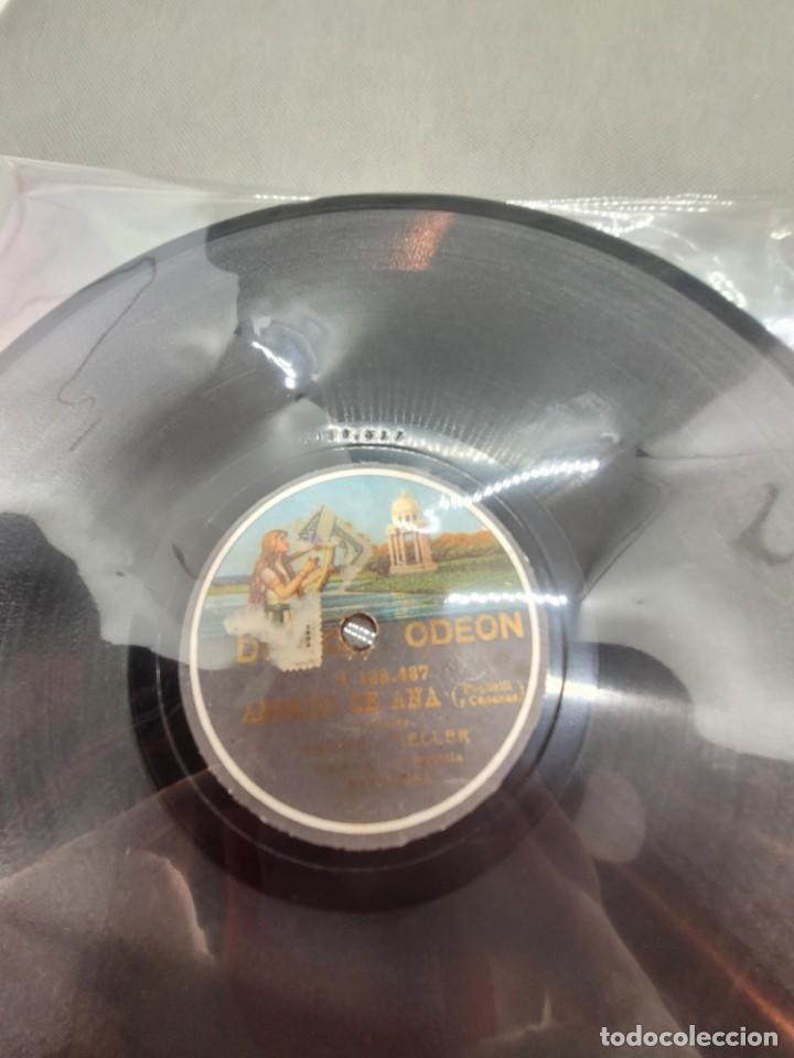 Discos de pizarra: 4 CUATRO DISCOS DE PIZARRA DE RAQUEL MELLER - Foto 3