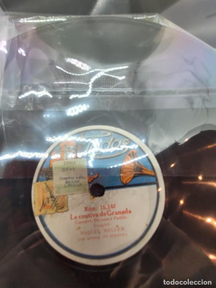 Discos de pizarra: 4 CUATRO DISCOS DE PIZARRA DE RAQUEL MELLER - Foto 9