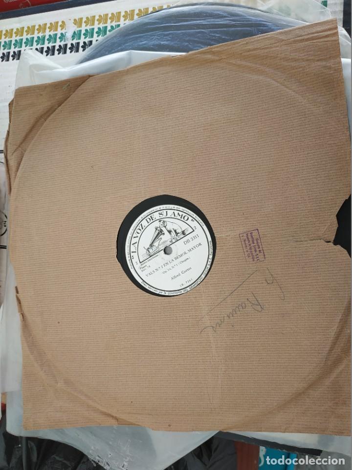 Discos de pizarra: VALS N&ordm;2 EN LA BEMOL MAYOR - CHOPIN - LA VOZ DE SU AMO - Foto 1