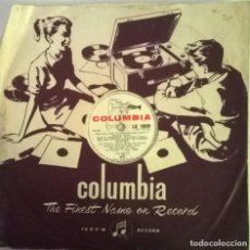 Discos de pizarra: ART TATUM- BUDDY DE FRANCO QUARTET. A FOGGY DAY/ MAKIN' WHOOPEE. COLUMBIA LB 10039, UK 10'' 78 RPM. Lote 351096444