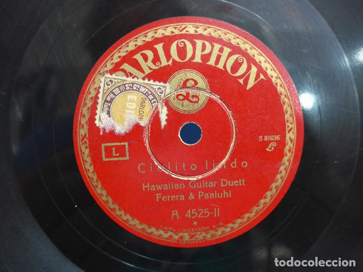 Discos de pizarra: FERERA & PAALUHI - PARLOPHON - Foto 4